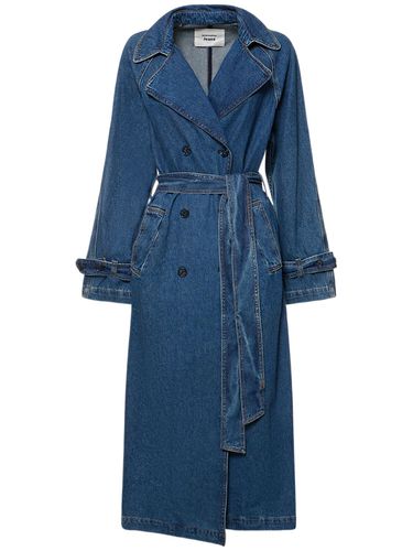 Trench-coat En Denim De Coton Hayes - REFORMATION - Modalova