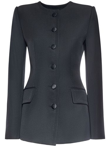 Veste En Crêpe De Laine À Boutonnage Simple - DOLCE & GABBANA - Modalova