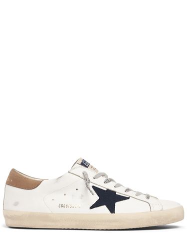 Sneakers En Cuir Super-star - GOLDEN GOOSE - Modalova