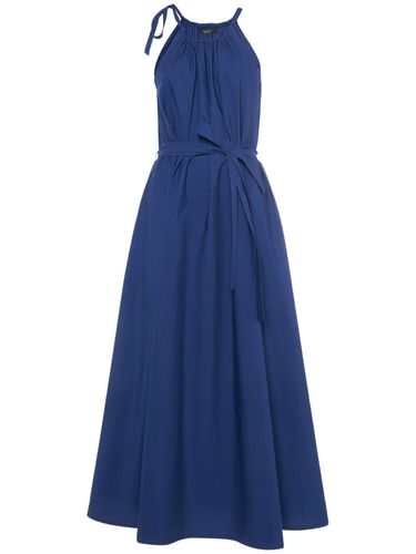 Robe Longue En Popeline De Coton & Ceinture Fidato - WEEKEND MAX MARA - Modalova