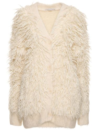 Cardigan Manches Longues En Maille De Laine - STELLA MCCARTNEY - Modalova