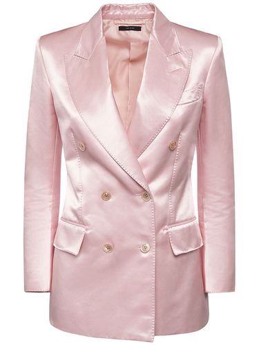 Blazer En Duchesse De Coton Mélangé - TOM FORD - Modalova