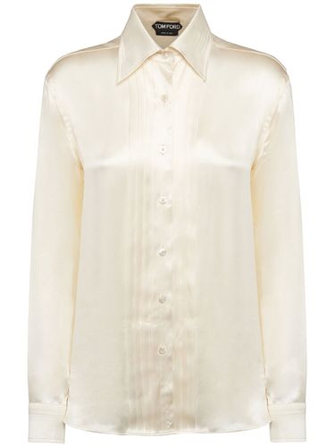 Chemise En Soie Charmeuse Fluide - TOM FORD - Modalova