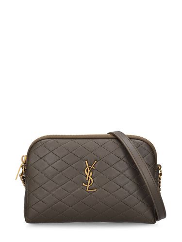 Sac Porté Épaule Mini En Cuir Matelassé Gaby - SAINT LAURENT - Modalova