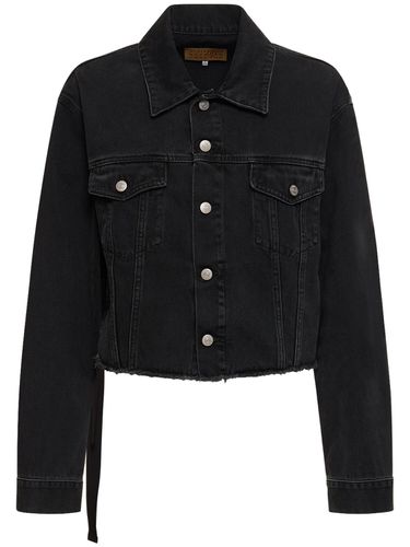 Veste Asymétrique En Denim De Coton - MM6 MAISON MARGIELA - Modalova