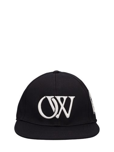 Casquette En Coton Boxy - OFF-WHITE - Modalova