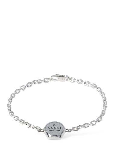 Bracelet En Argent Massif Trademark - GUCCI - Modalova