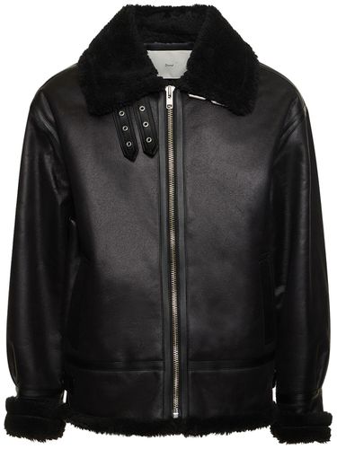 Veste Loose Unisexe En Shearling - DUNST - Modalova