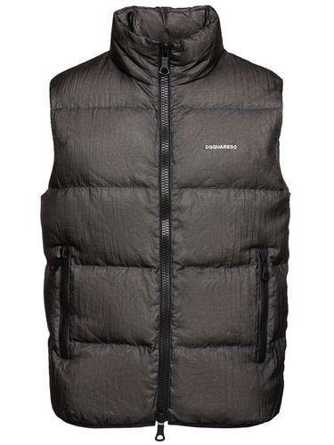 Gilet Rembourré En Nylon À Logo - DSQUARED2 - Modalova