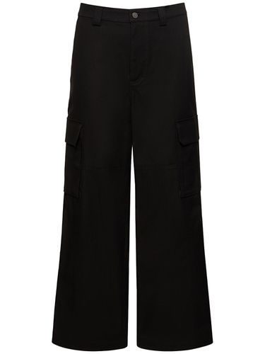 Pantalon Cargo En Toile De Coton Stretch - VALENTINO - Modalova