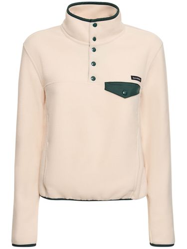 Sweat-shirt Boutonné En Polaire - SPORTY & RICH - Modalova