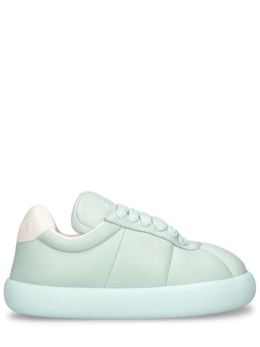 Sneakers Basses En Cuir Souple Puffy - MARNI - Modalova