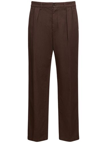 Pantalon En Coton Et Lin - ASPESI - Modalova