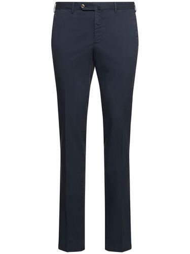 Pantalon Super Slim En Gabardine Stretch Légère - PT TORINO - Modalova