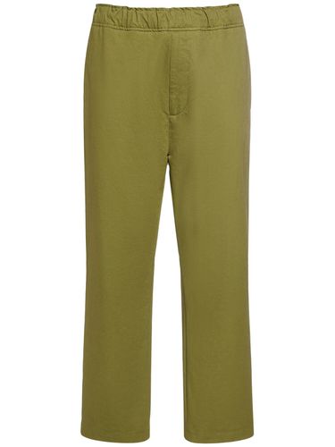 Pantalon En Satin De Coton - MONCLER - Modalova