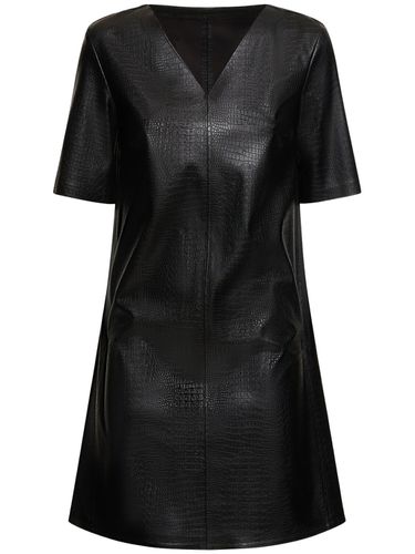 Robe Courte En Matière Synthétique Embossée Eliot - MAX MARA - Modalova