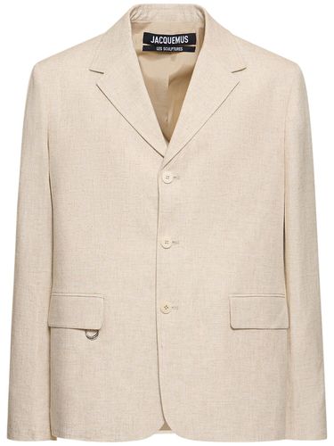 Blazer En Viscose Et Lin Le Veste Cabri - JACQUEMUS - Modalova