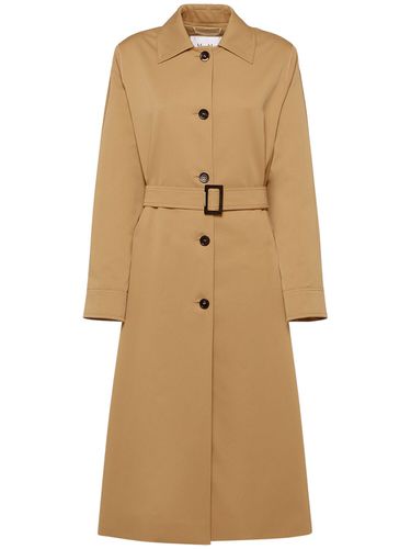 Trench-coat Long En Gabardine De Coton Rieti - MAX MARA - Modalova