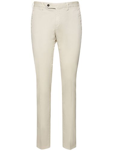 Pantalon Super Slim En Gabardine Stretch Légère - PT TORINO - Modalova