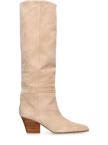 Bottes Hautes En Daim Jane 60 Mm - PARIS TEXAS - Modalova