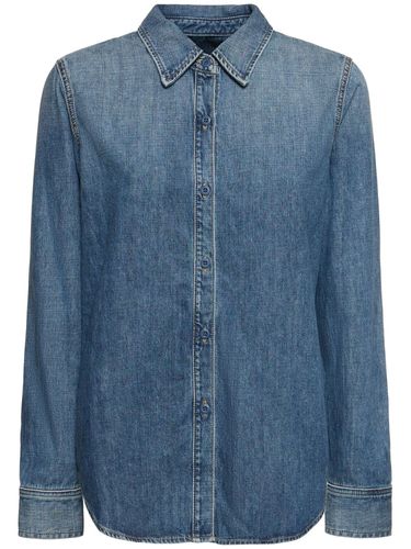 Chemise En Denim De Coton Marlise - NILI LOTAN - Modalova