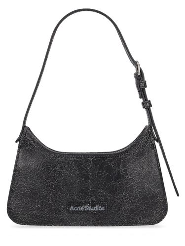 Sac Porté Épaule En Cuir Craquelé Platt - ACNE STUDIOS - Modalova