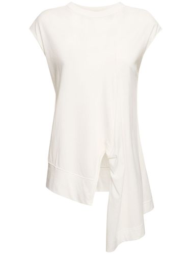 T-shirt En Jersey De Coton - YOHJI YAMAMOTO - Modalova