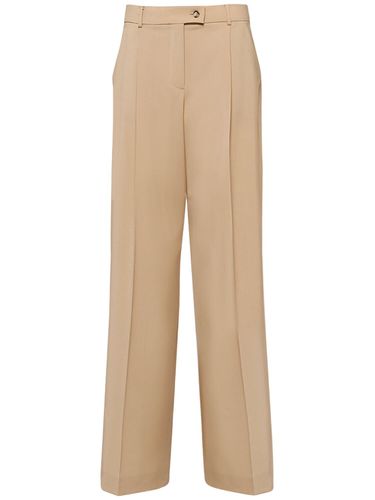 Pantalon Ample En Laine Vela - SPORTMAX - Modalova