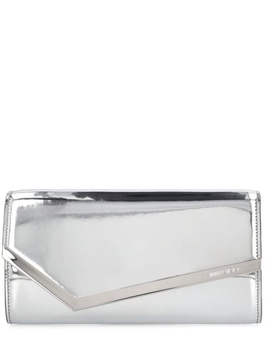 Pochette En Cuir Effet Miroir Emmie - JIMMY CHOO - Modalova