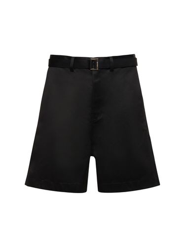 Short Chino En Coton - SACAI - Modalova