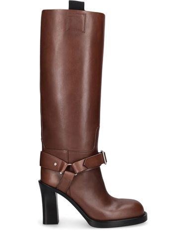 Bottes Hautes En Cuir Lf Stirrup 100 Mm - BURBERRY - Modalova