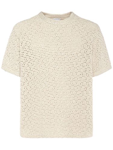 T-shirt En Crochet De Coton - BOTTEGA VENETA - Modalova