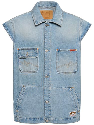 Veste Sans Manches En Denim De Coton - MARTINE ROSE - Modalova