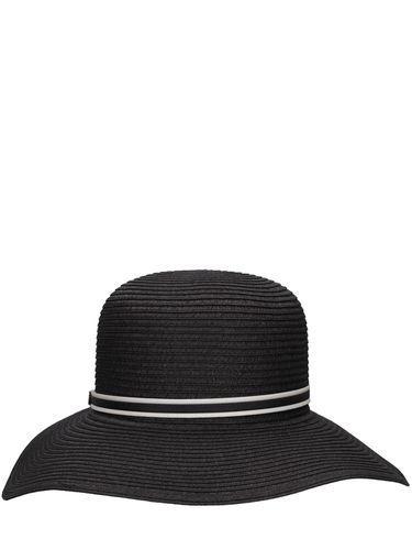 Chapeau En Paille Pliable Giselle - BORSALINO - Modalova