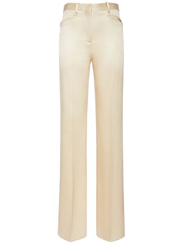 Pantalon Bootcut En Sergé De Laine Et Soie - TOM FORD - Modalova