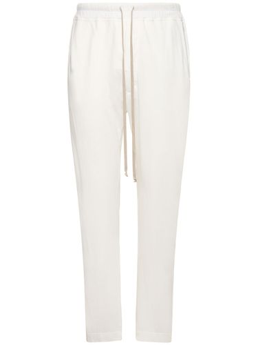 Pantalon En Coton Avec Cordons Berlin - RICK OWENS DRKSHDW - Modalova