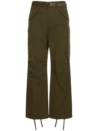 Pantalon En Ripstop - SACAI - Modalova