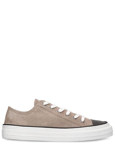 Sneakers Basses En Daim 20 Mm - BRUNELLO CUCINELLI - Modalova