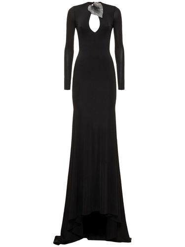 Robe Midi En Jersey Stretch - GIUSEPPE DI MORABITO - Modalova