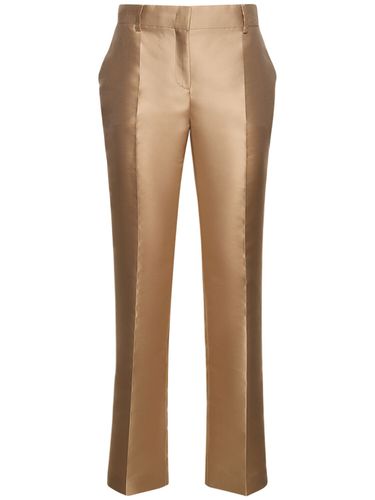 Pantalon Droit En Satin - ALBERTA FERRETTI - Modalova