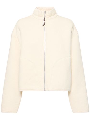 Veste Zippée En Polaire De Coton - JIL SANDER - Modalova