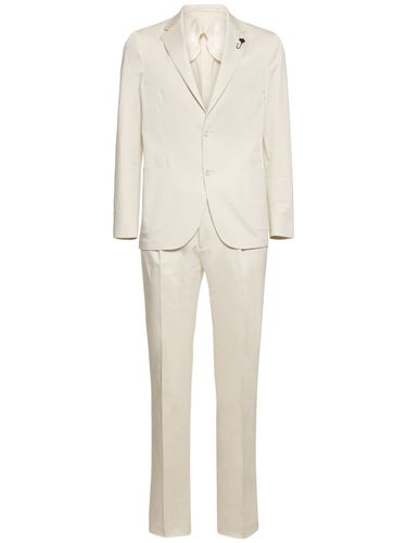 Costume En Coton Stretch - LARDINI - Modalova