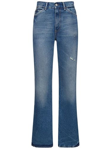 Jean Droit En Denim Taille Haute 1977 - ACNE STUDIOS - Modalova