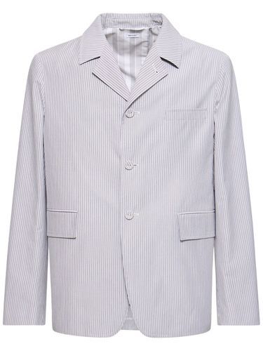 Blazer En Coton - THOM BROWNE - Modalova