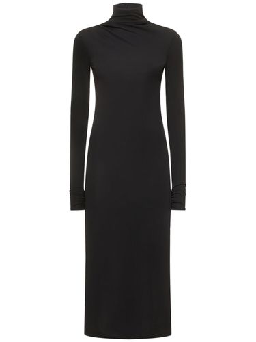 Robe Midi En Jersey Stretch Parker - THE ANDAMANE - Modalova