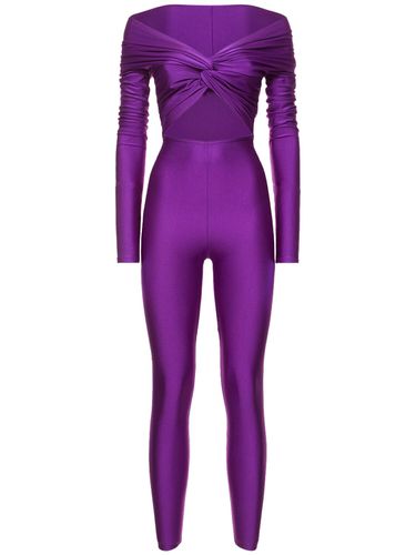 Combinaison En Lycra Stretch Brillant Kendall - THE ANDAMANE - Modalova