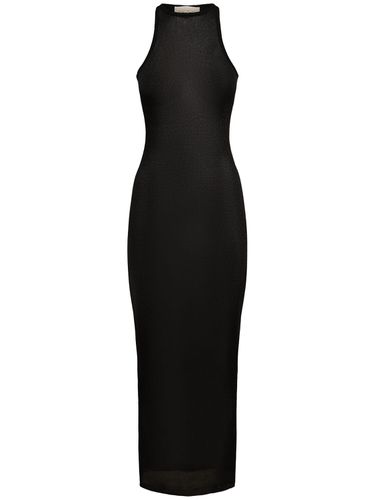 Robe Midi En Maille De Viscose Transparente - FLEUR DU MAL - Modalova