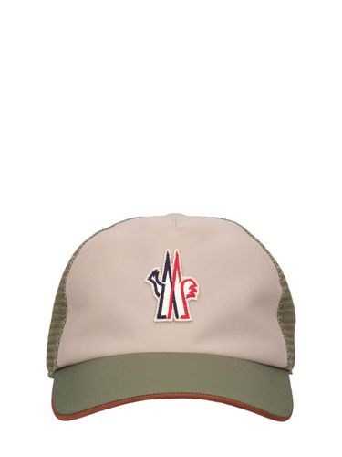 Casquette En Mesh À Logo - MONCLER GRENOBLE - Modalova