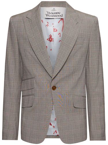 Blazer En Coton Prince-de-galles - VIVIENNE WESTWOOD - Modalova