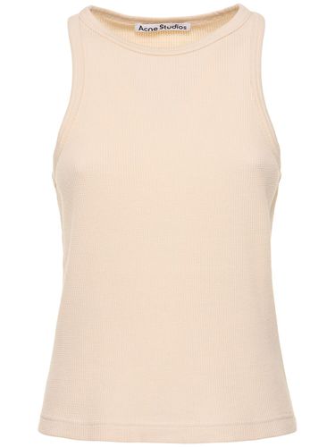 Débardeur En Jersey De Coton - ACNE STUDIOS - Modalova